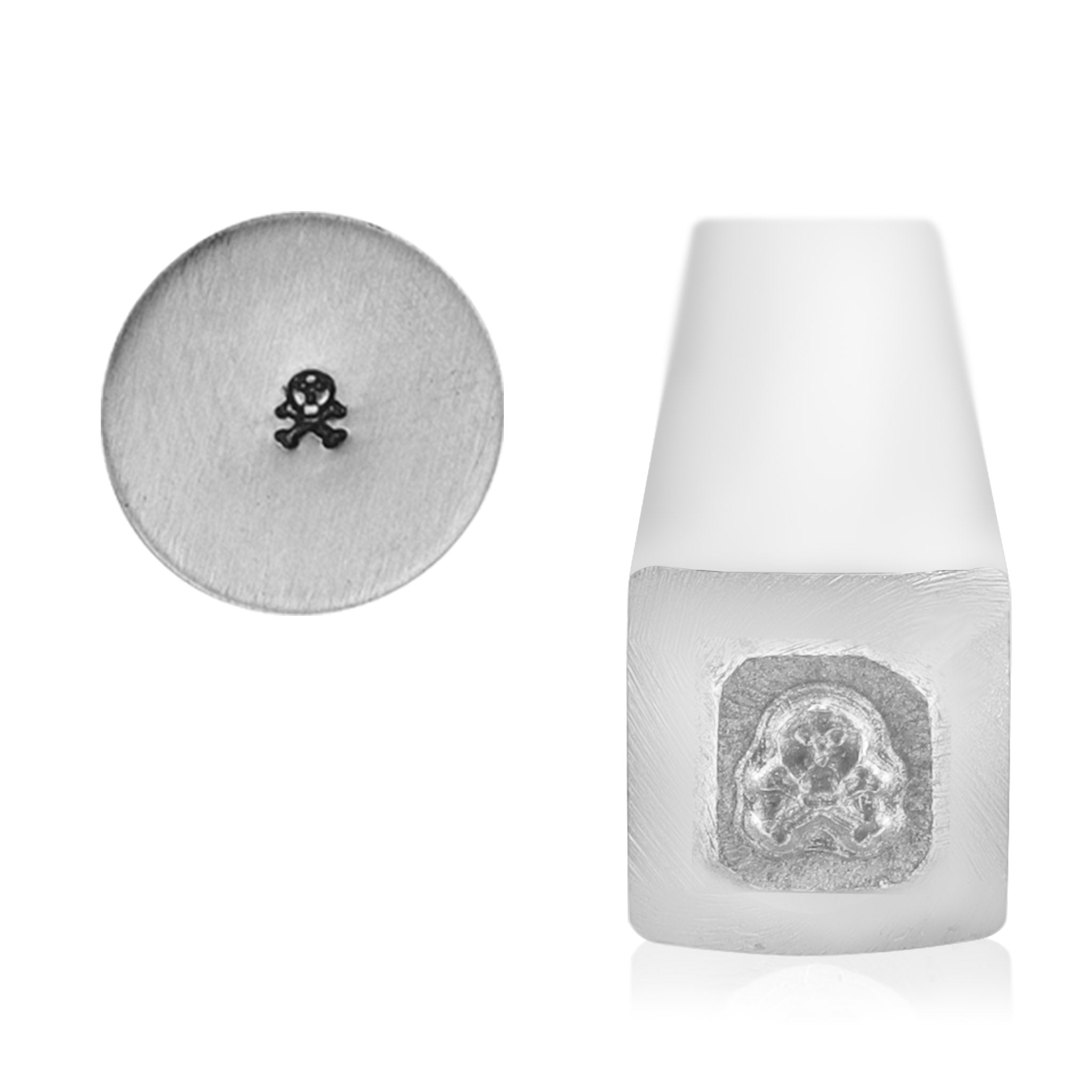 Skull and Crossbones Symbol Stamp