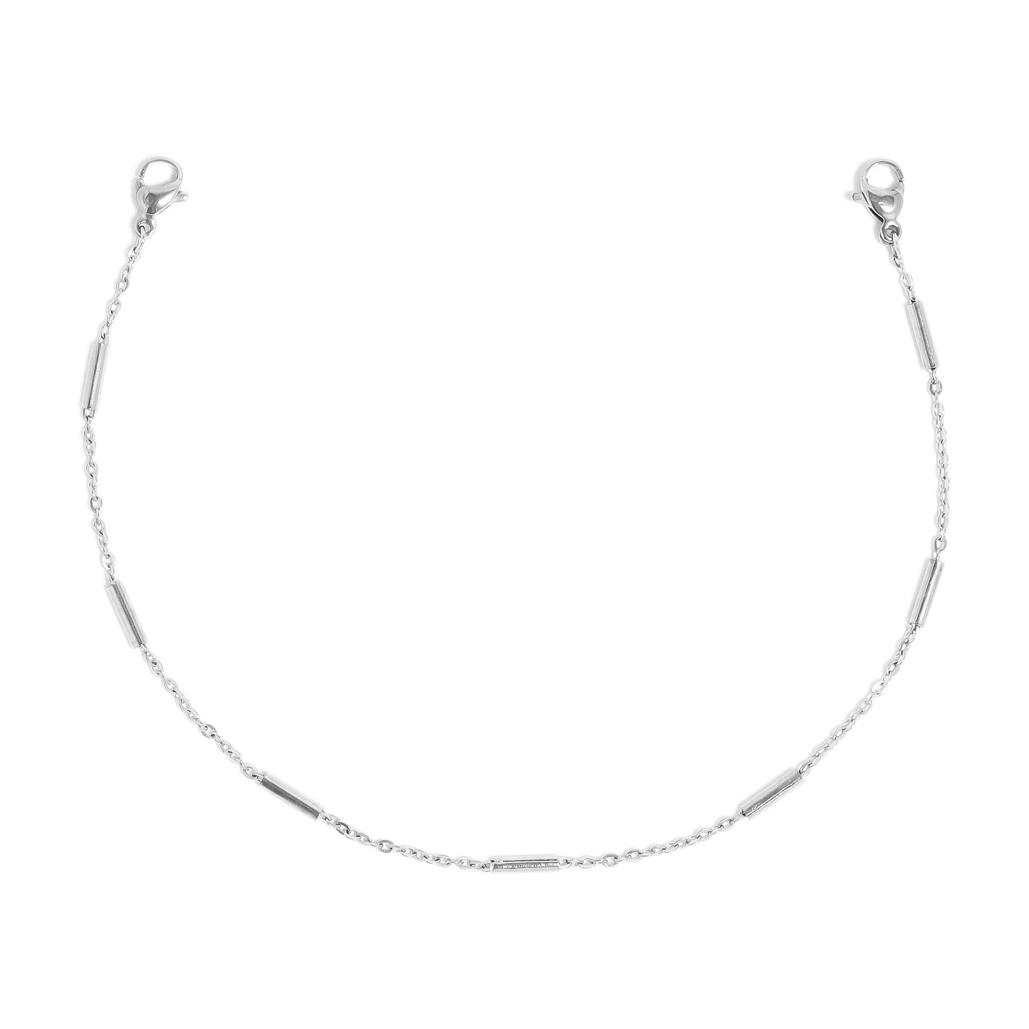 18K Gold PVD Stainless Steel Satellite Bar Trucker Hat Chain