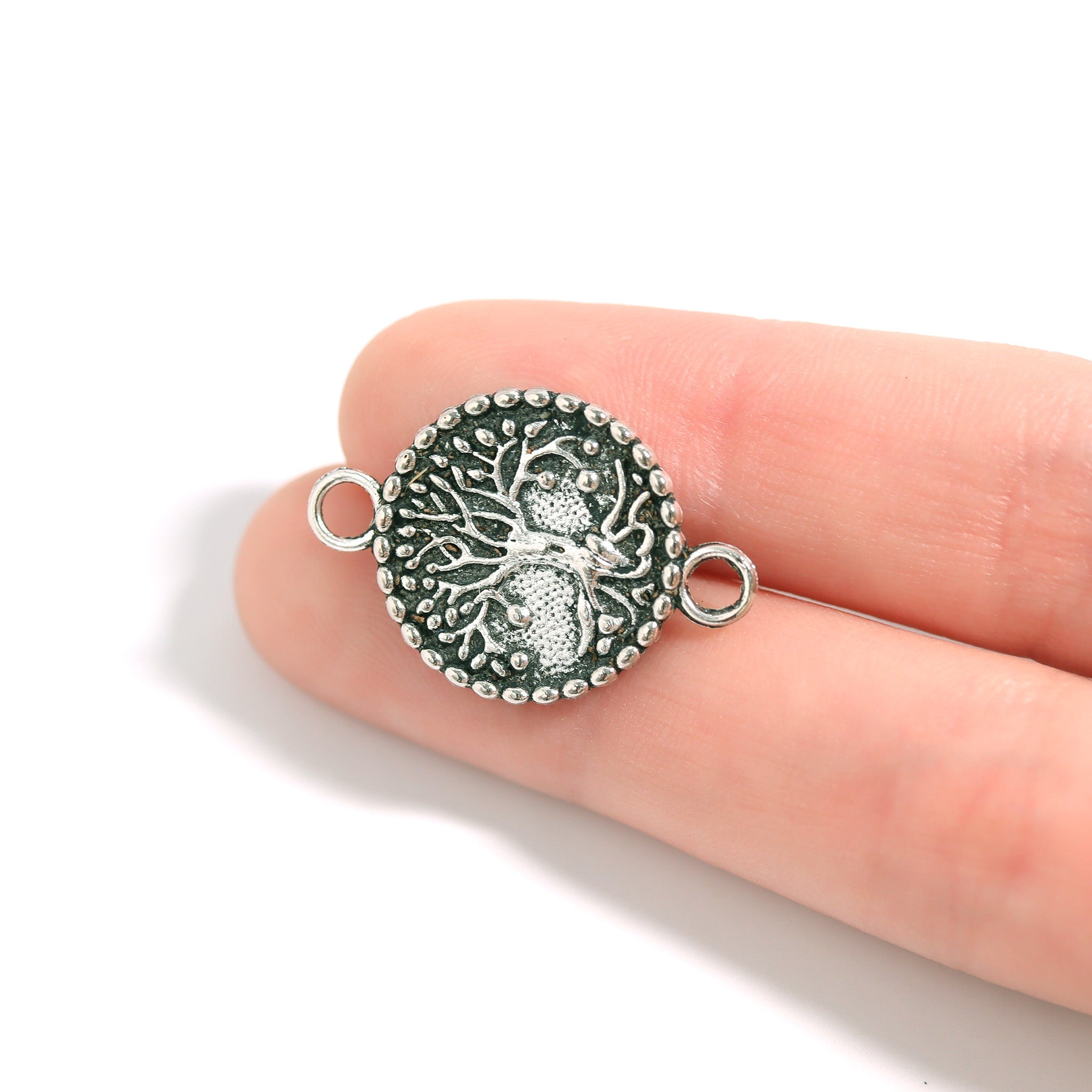 Round Tree of Life Charm