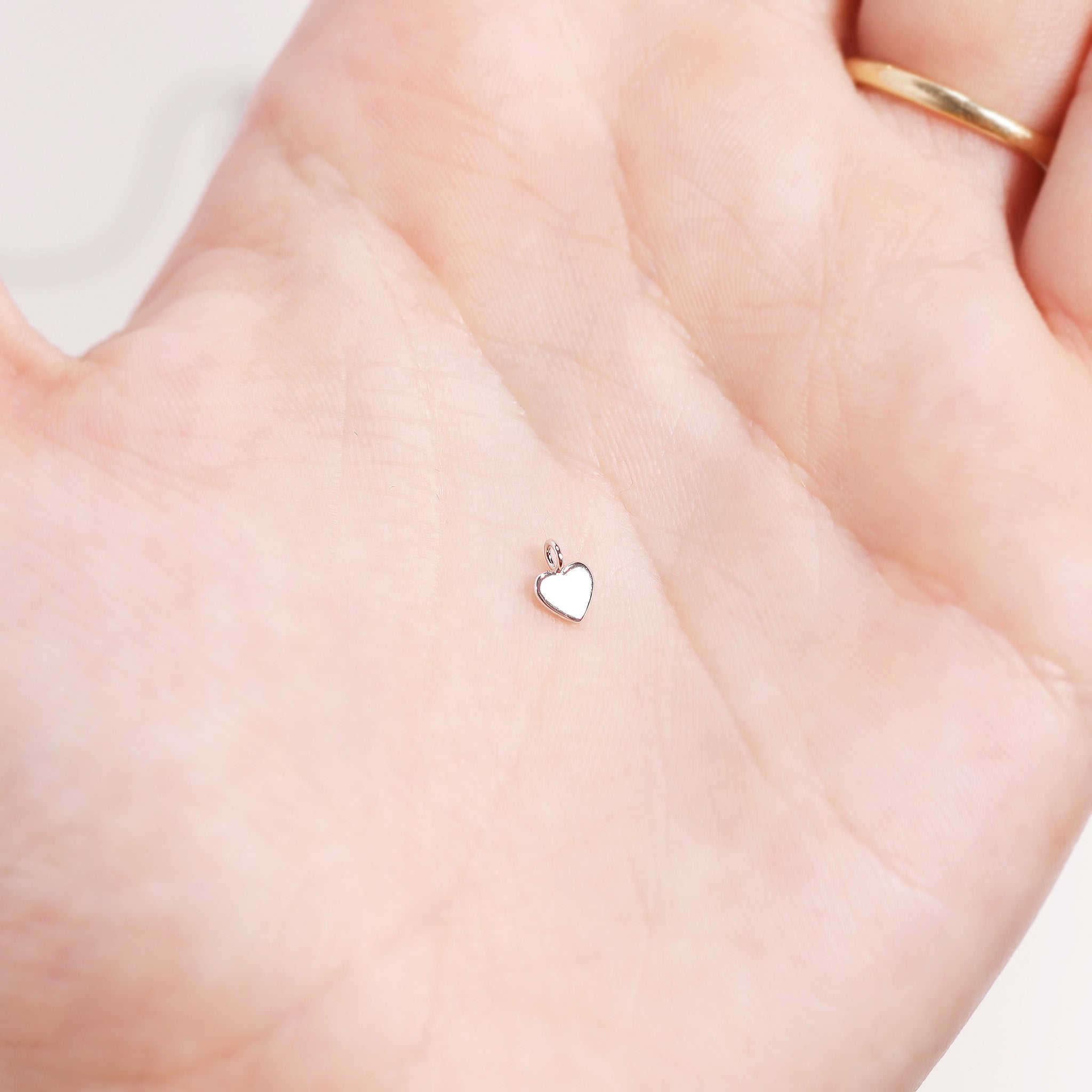 Permanent Jewelry .925 Sterling Silver Heart Charm