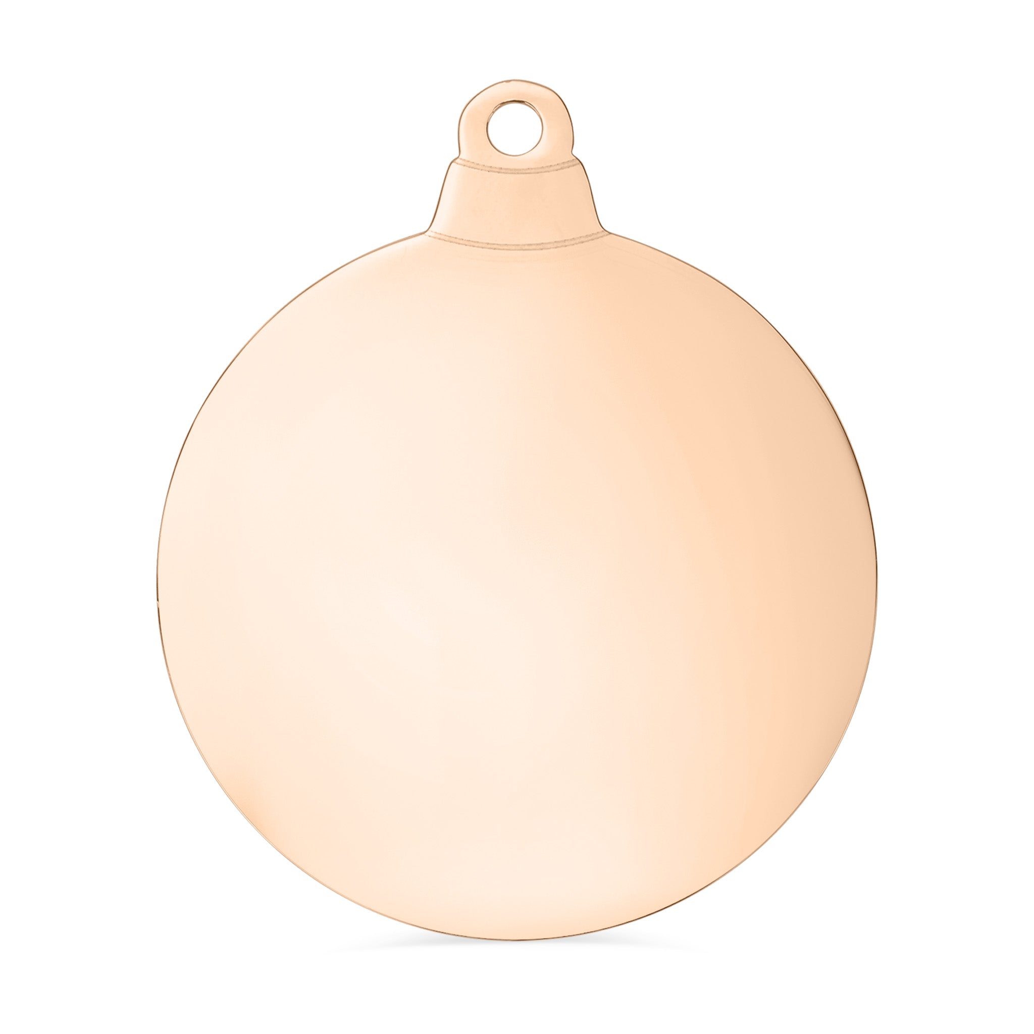 Stainless Steel Blank Christmas Bauble Globe Blank Ornament