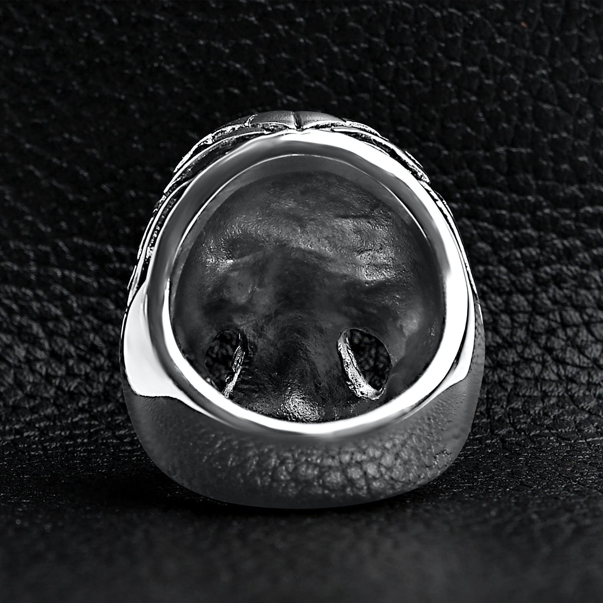 Detailed Skull Stainless Steel Ring