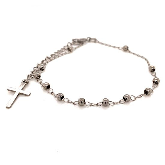 Stainless Steel Cross Bracelet/Anklet