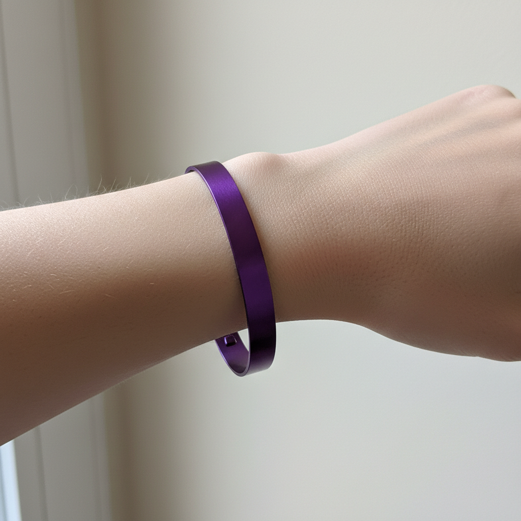 Blank Aluminum 3/8" Wide 6" Cuff Bracelet