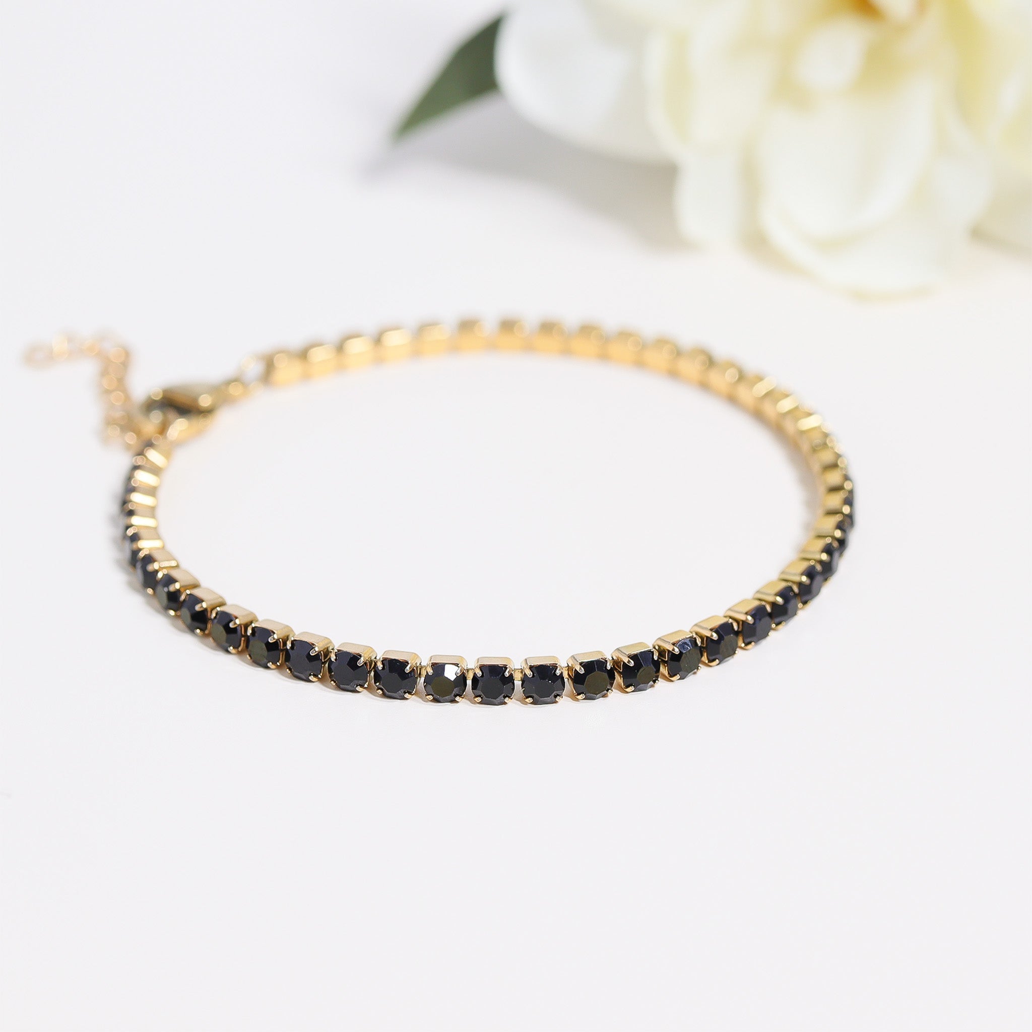 25 pc 18K Gold PVD Coated Stainless Steel Women's Layered Bracelet Set