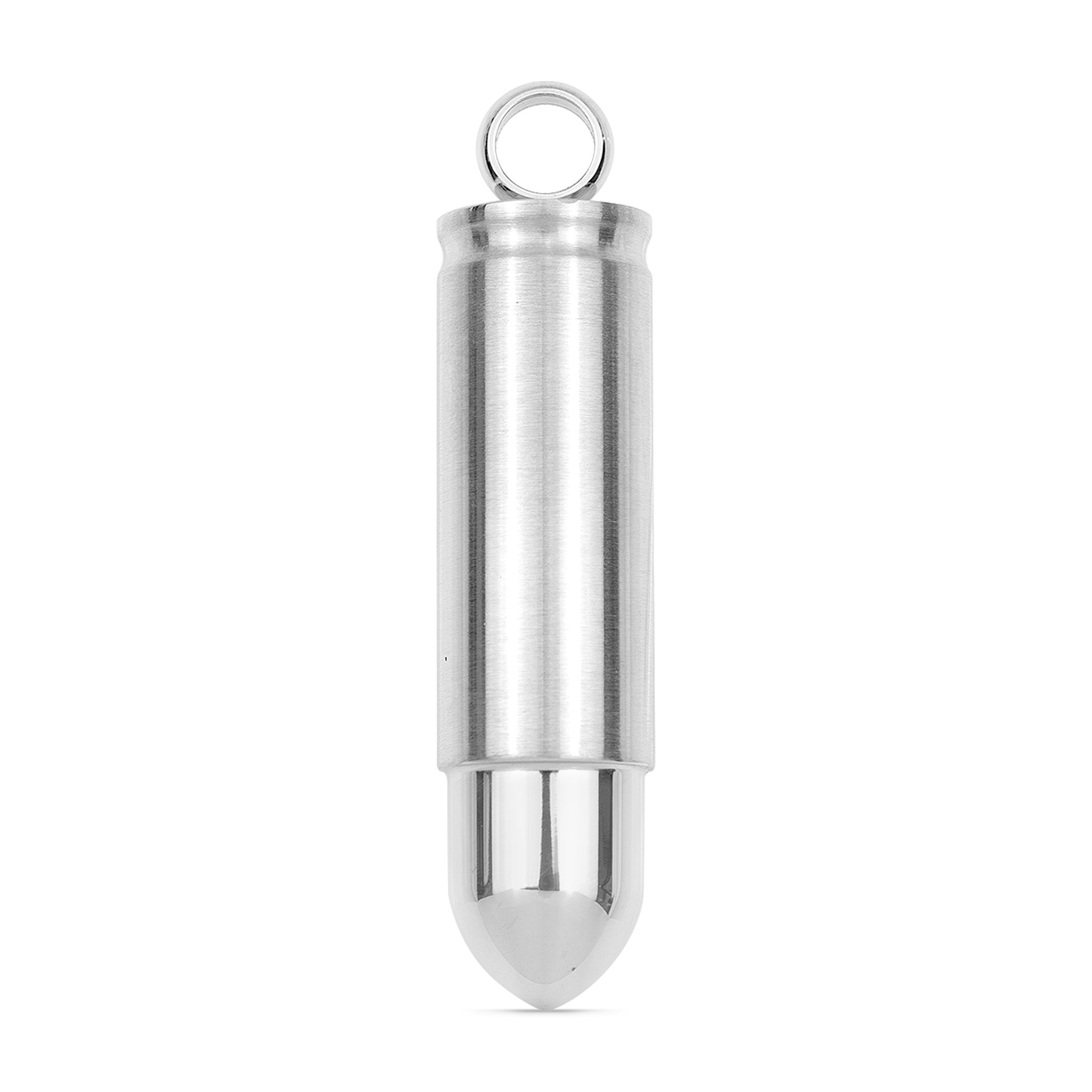 Stainless Steel Large Bullet Pendant