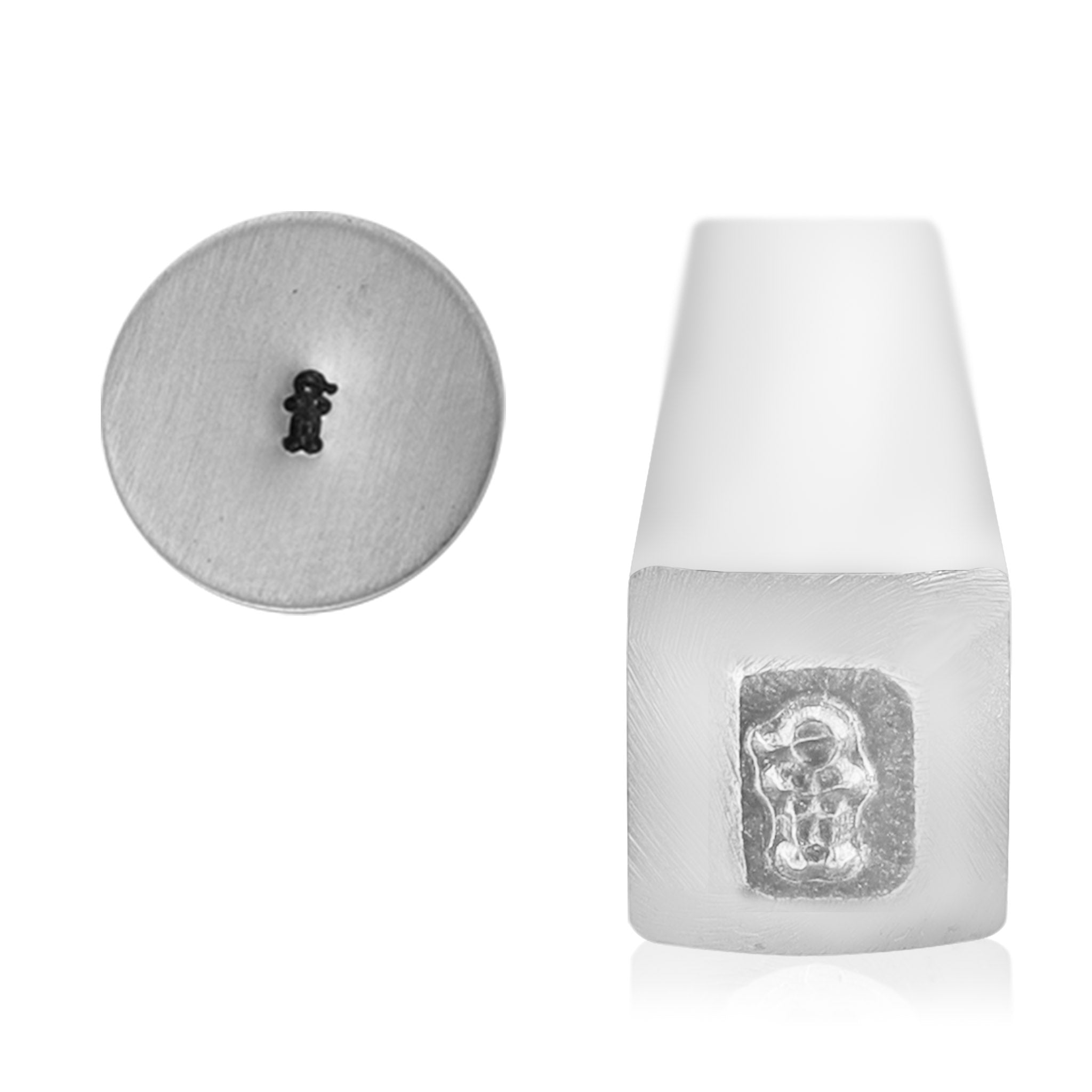 Stick Figure Boy Symbol Stamp