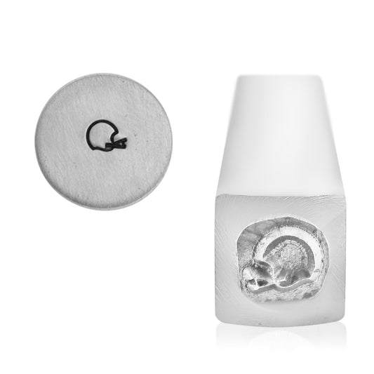 Football Helmet Symbol Stamp