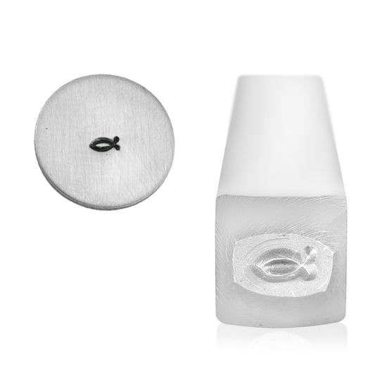 Christian Fish or ICHTHYS Symbol Stamp