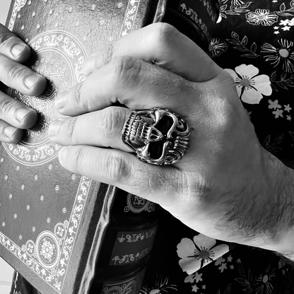 Detailed Skull Stainless Steel Ring
