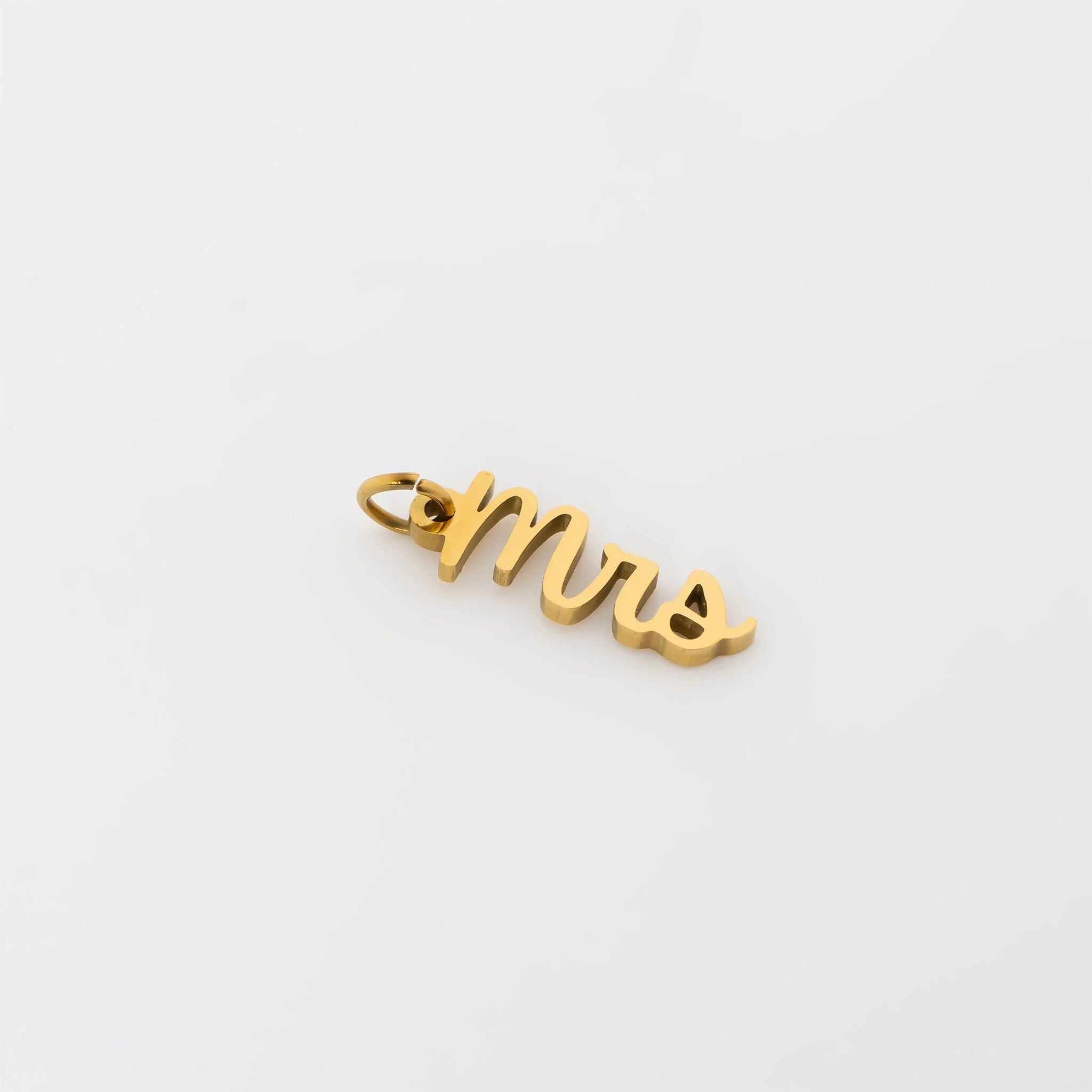 18K Gold PVD Stainless Steel Mrs Charm