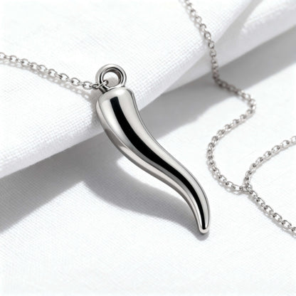 18K Gold PVD Stainless Steel Italian Horn Charm