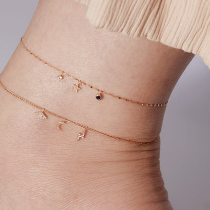 2.0 mm Lip Chain 14K Solid Gold Permanent Jewelry - By the Inch