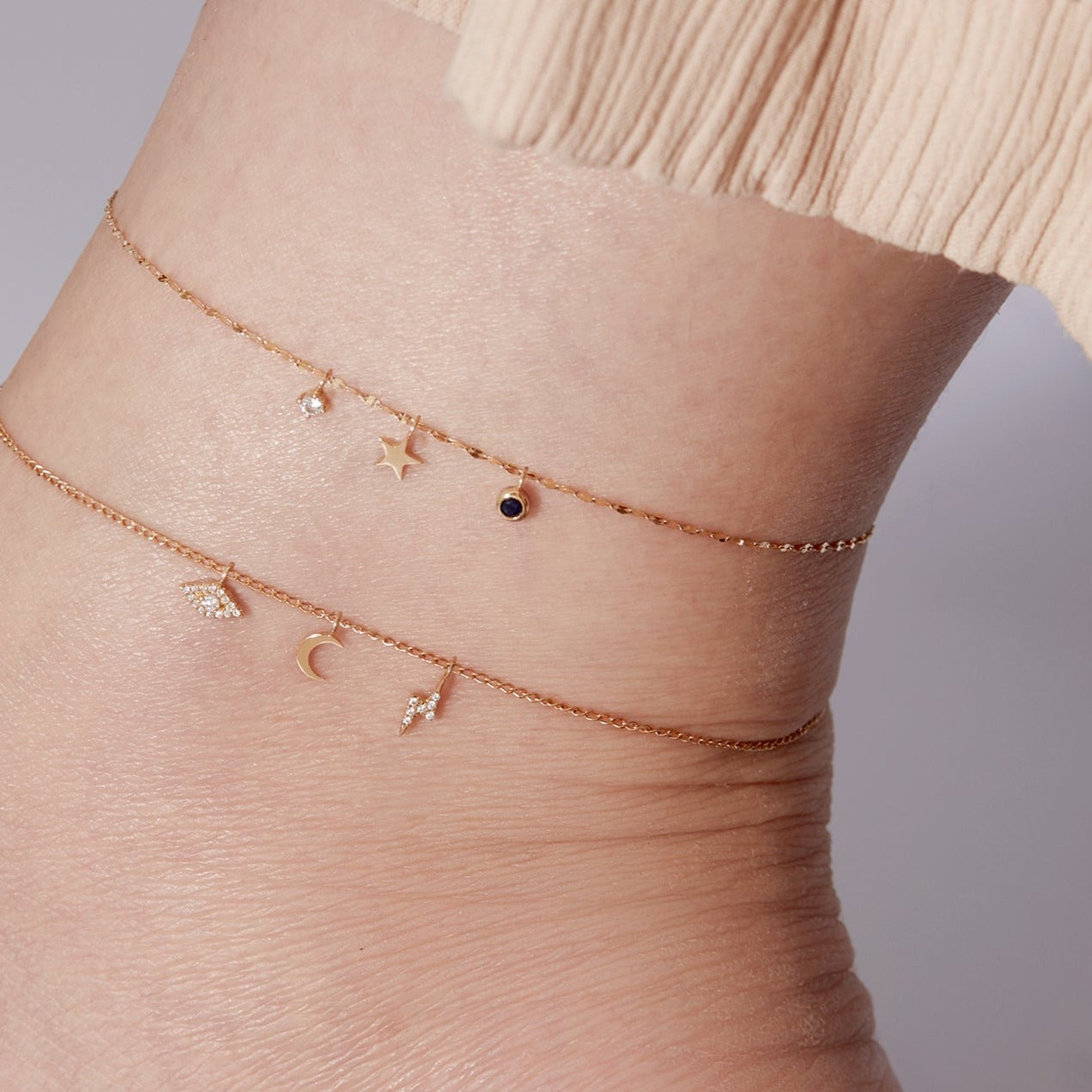 2.0 mm Lip Chain 14K Solid Rose Gold Permanent Jewelry - By the Inch