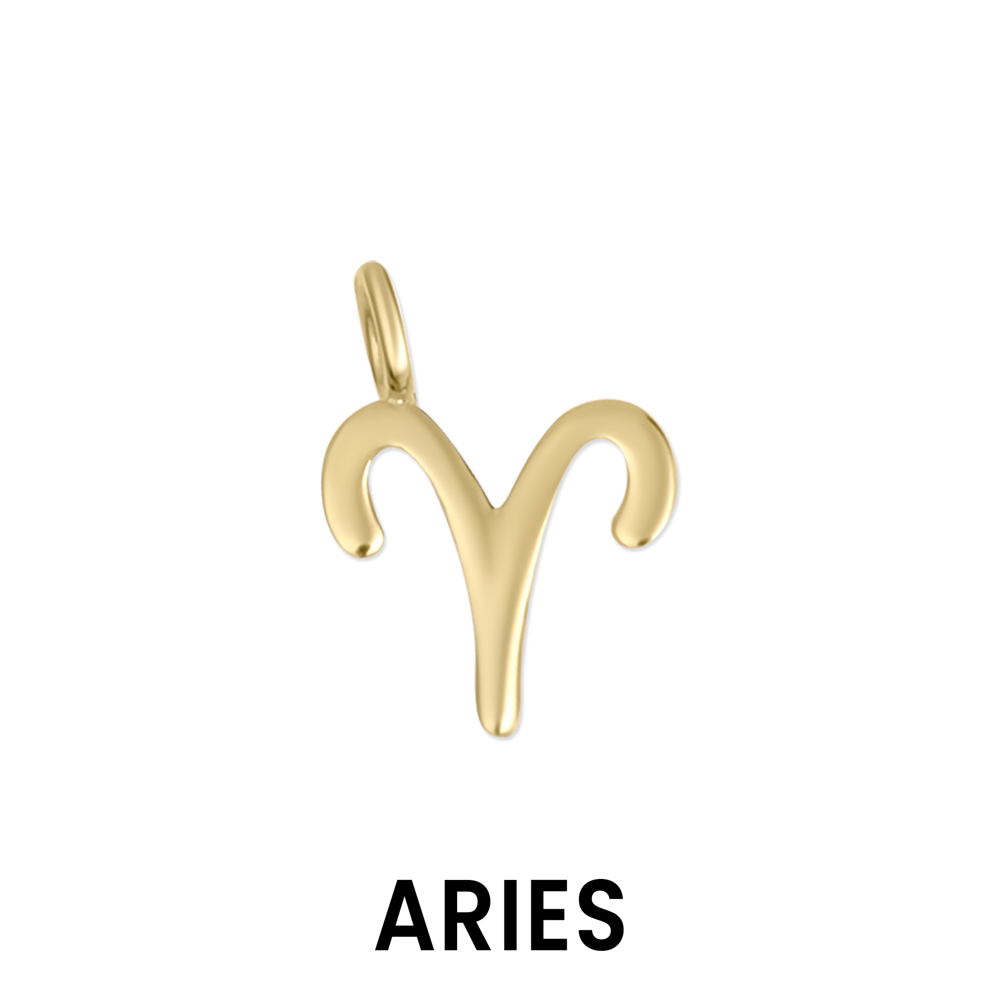 Permanent Jewelry 14K Solid Gold Zodiac Charms