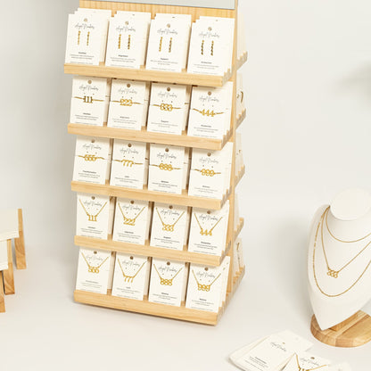 Angel Number Jewelry Display Set