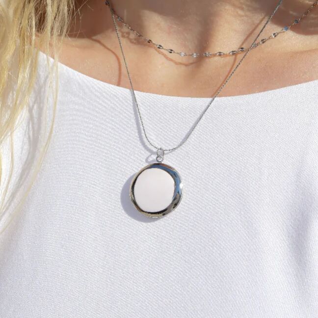 18K Gold PVD Stainless Steel Locket Set