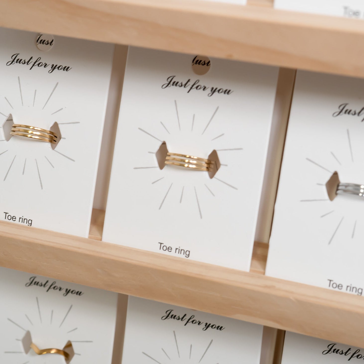 Toe Ring Display