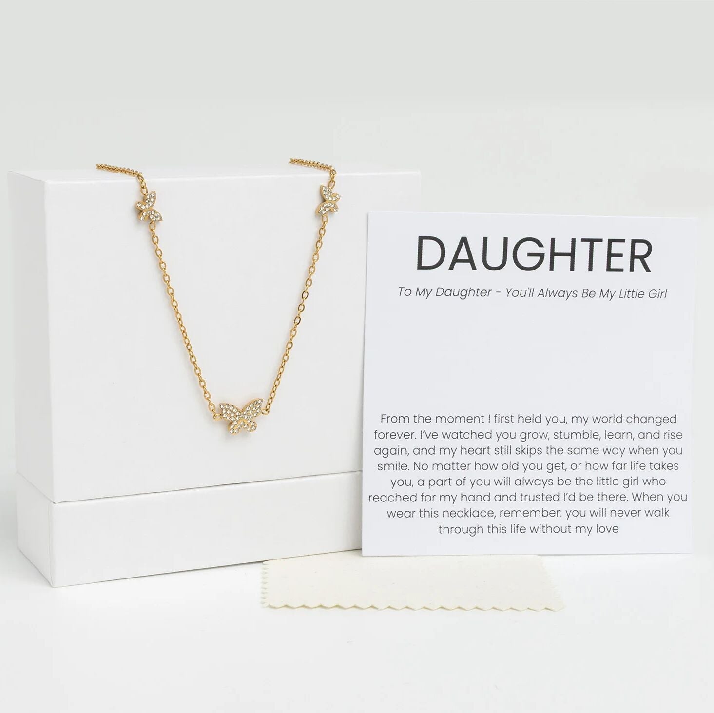 18K Gold PVD Stainless Steel The Daughter Gift Set