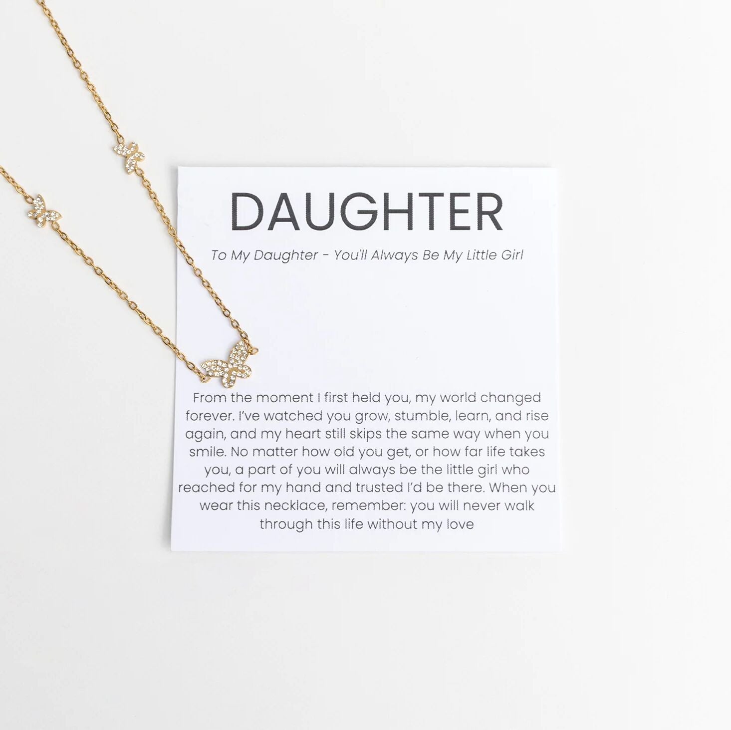 18K Gold PVD Stainless Steel The Daughter Gift Set