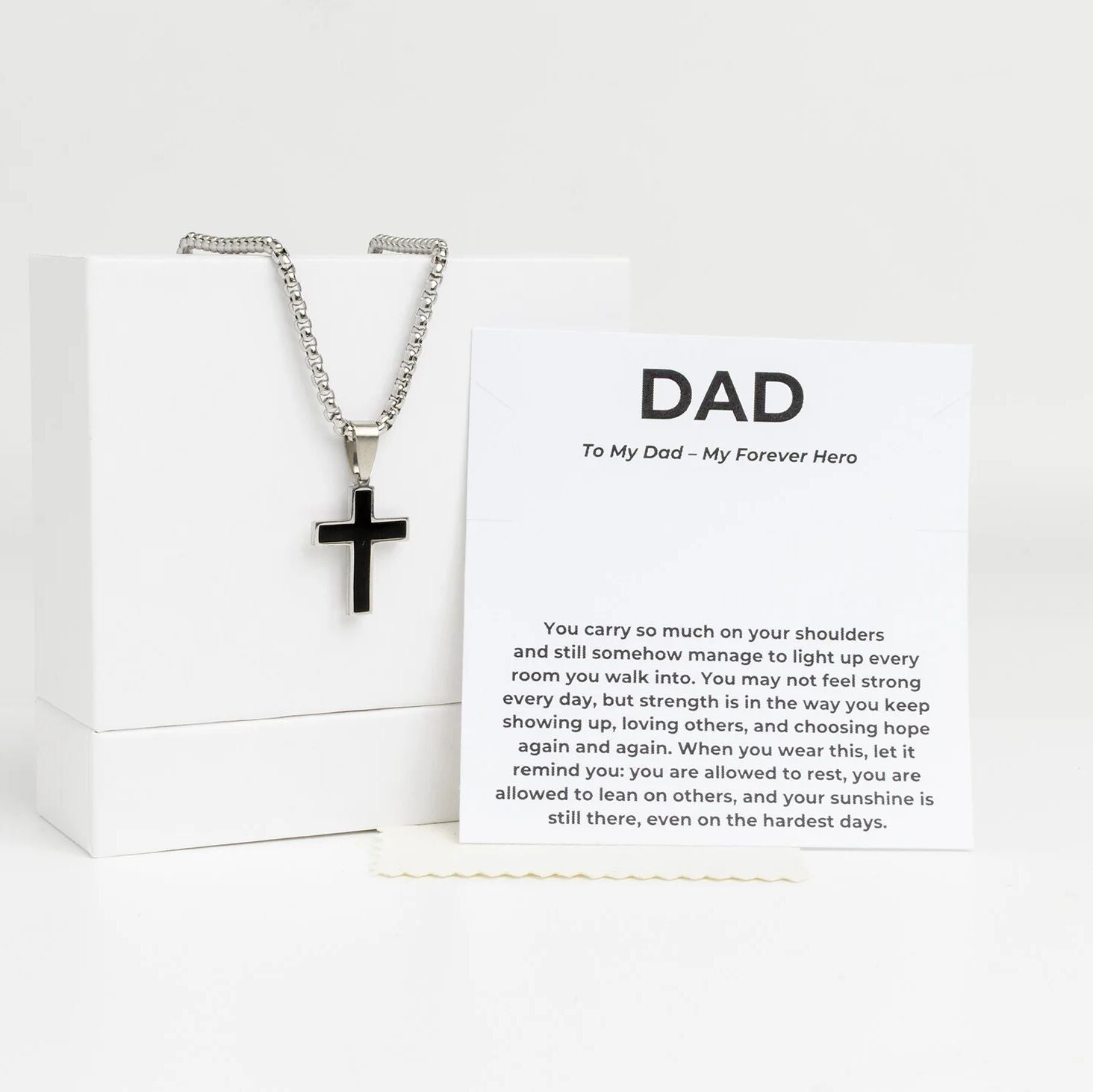 18K Gold PVD Stainless Steel The Dad Gift Set