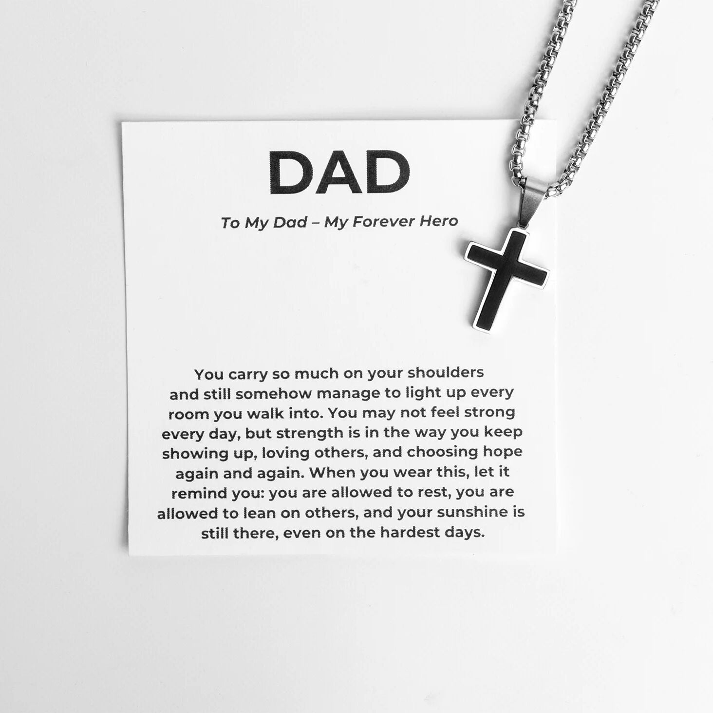 18K Gold PVD Stainless Steel The Dad Gift Set