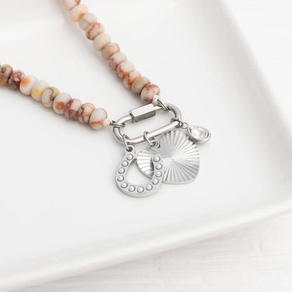 18K Gold PVD Stainless Steel Coastal Cowboy Charm Set