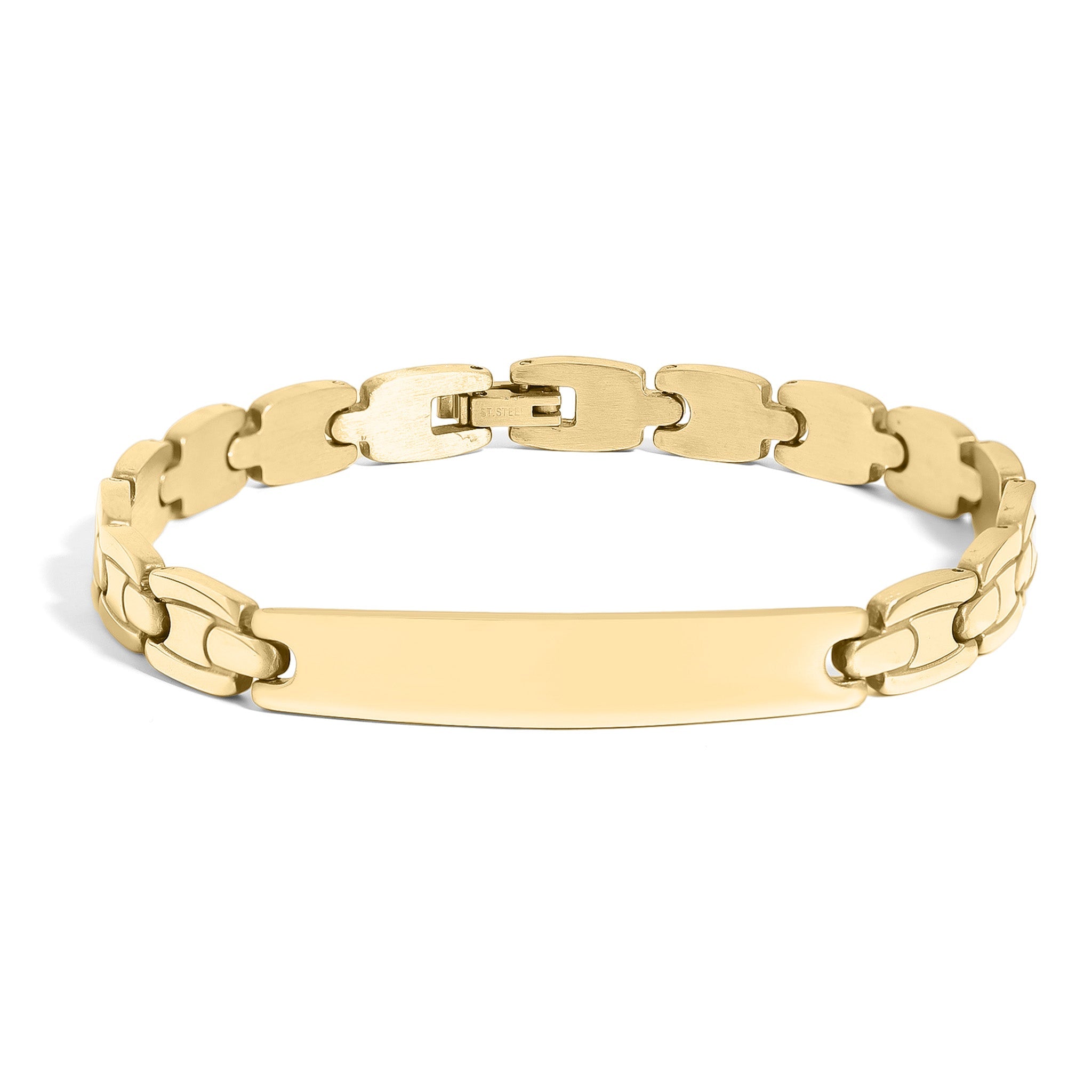 Stainless Steel Men's Blank Bracelet