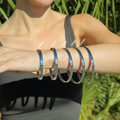 Engravable Stainless Steel Bangle