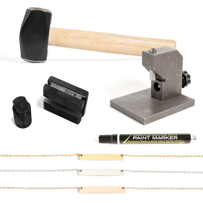 Bar Necklace Stamping Business Starter Kit