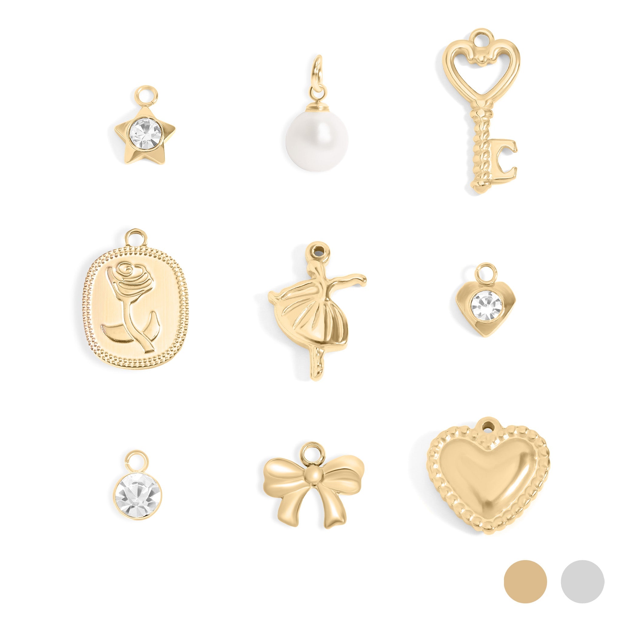 Ballerina Charm Set
