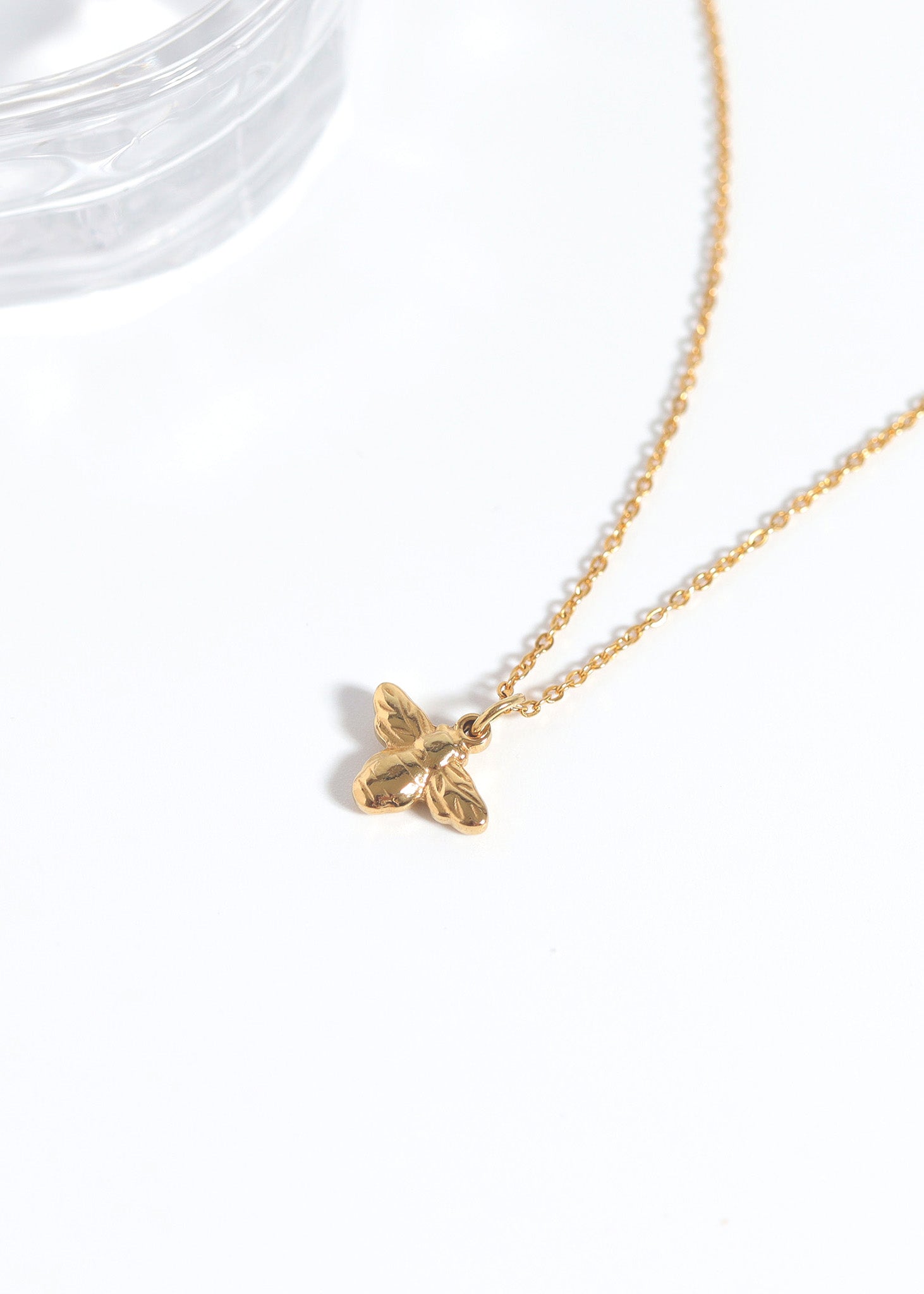 18K Gold PVD Stainless Steel Garden Charm Set