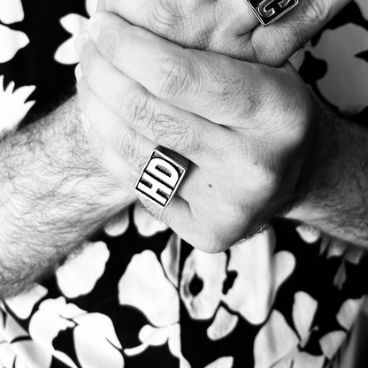 Stainless Steel Heavy Duty "HD" Signet Ring