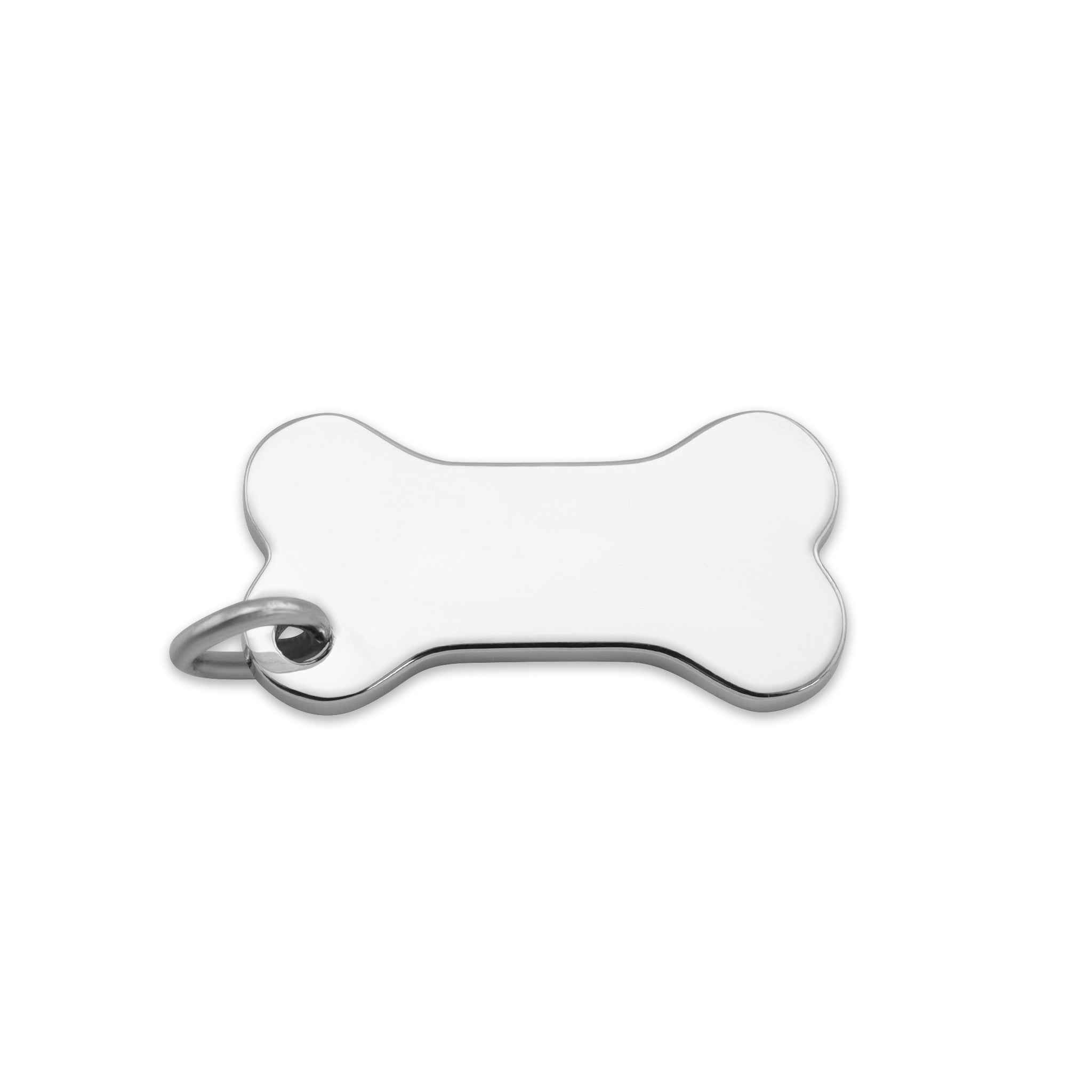 18K Gold PVD Stainless Steel Dog Bone Pendant