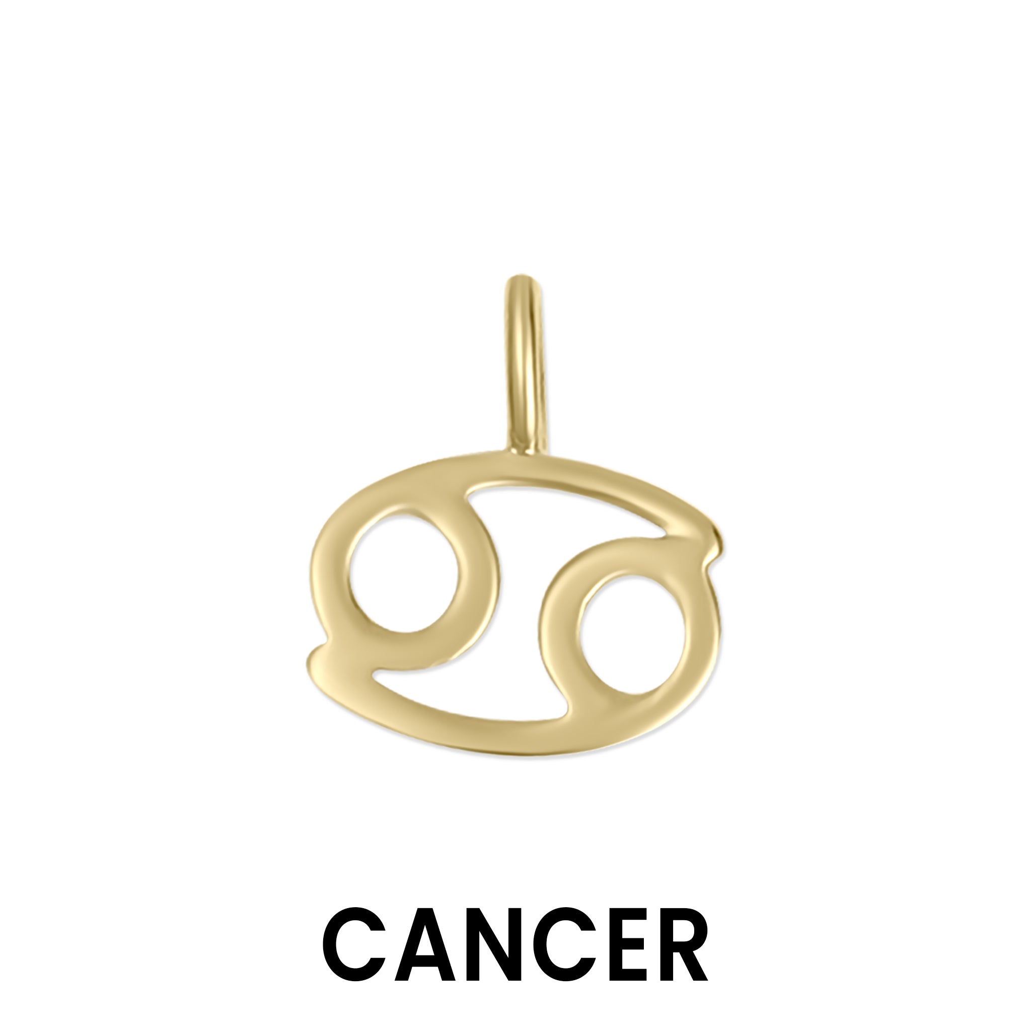 Permanent Jewelry 14K Solid Gold Zodiac Charms