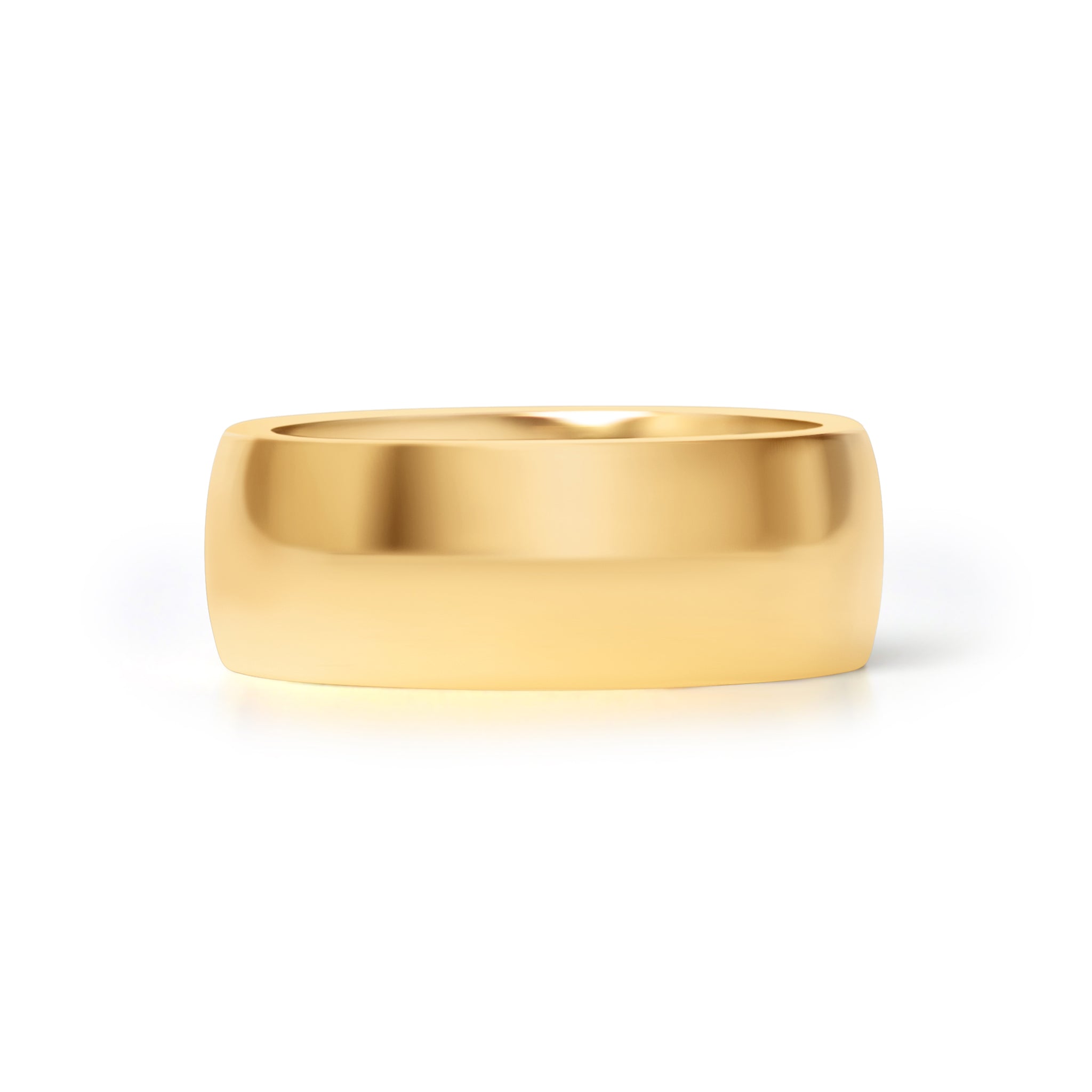 18K Gold PVD Stainless Steel Blank Ring
