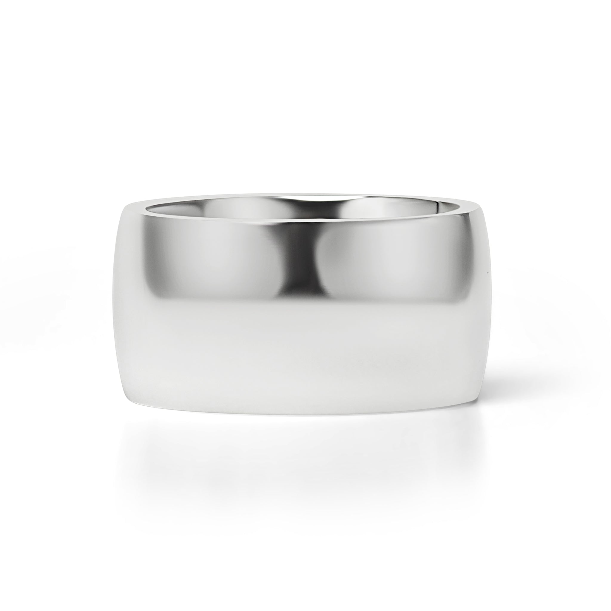 Highly Polished Stainless Steel Blank Ring 7mm - 11mm