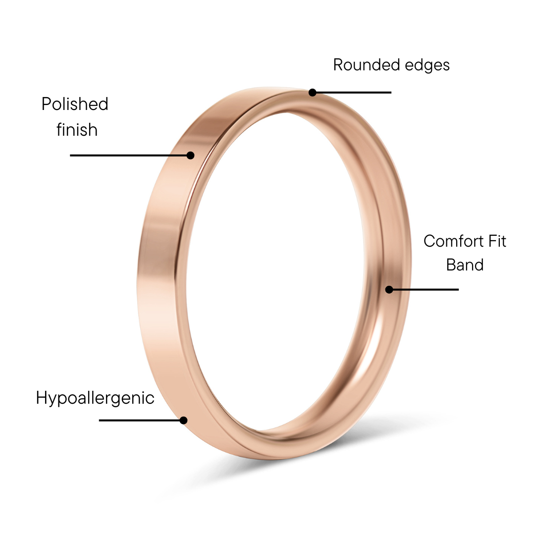 Stainless Steel Coffee Flat Edge Ring