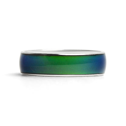 Stainless Steel Band Mood Ring