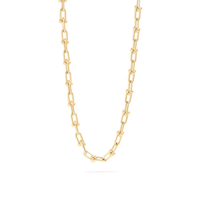 18K Gold PVD Stainless Steel Hardware Necklace