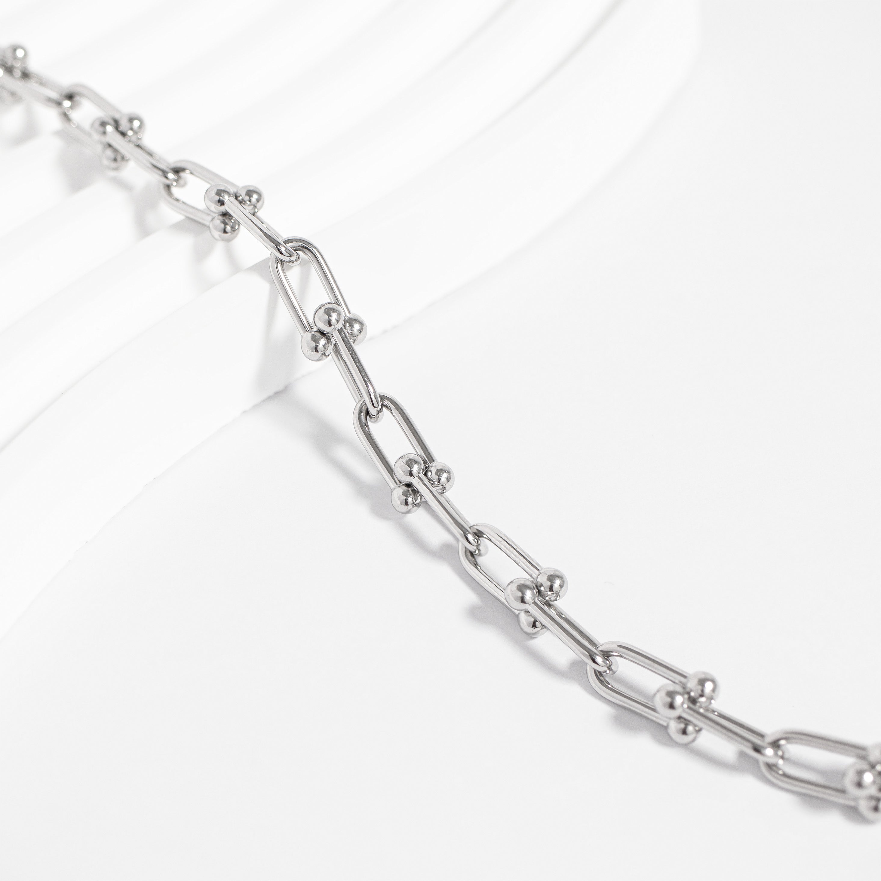 18K Gold PVD Stainless Steel Hardware Necklace