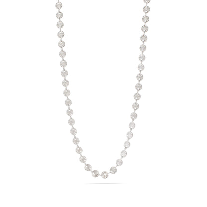 18K Gold PVD Stainless Steel Sunburst Chain Necklace