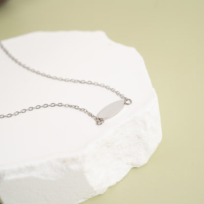 18K Gold PVD Stainless Steel Blank Necklace