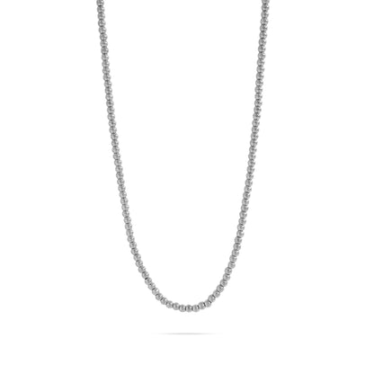 18K Gold PVD Stainless Steel Beaded Necklace