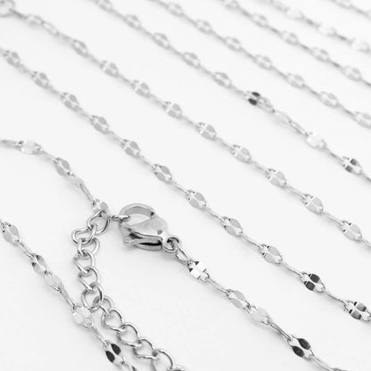 18K Gold PVD Stainless Steel Full Body Chain Lip Chain