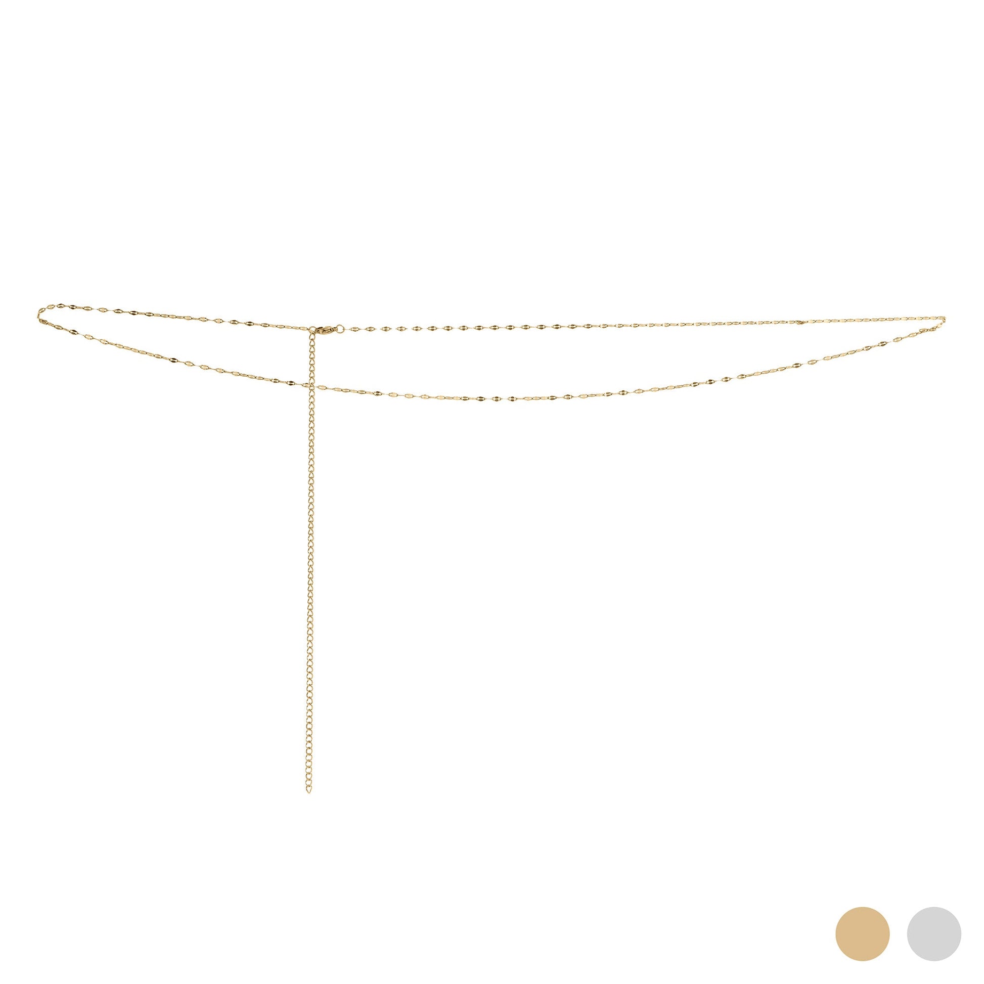 Gold Belly Lip Chain