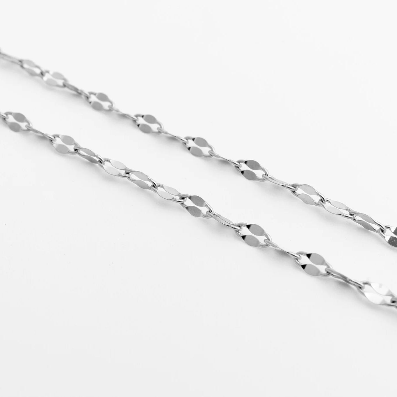 18K Gold PVD Stainless Steel Lip Belly Chain