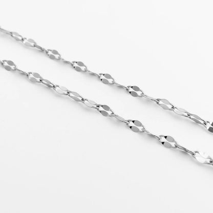 18K Gold PVD Stainless Steel Lip Belly Chain