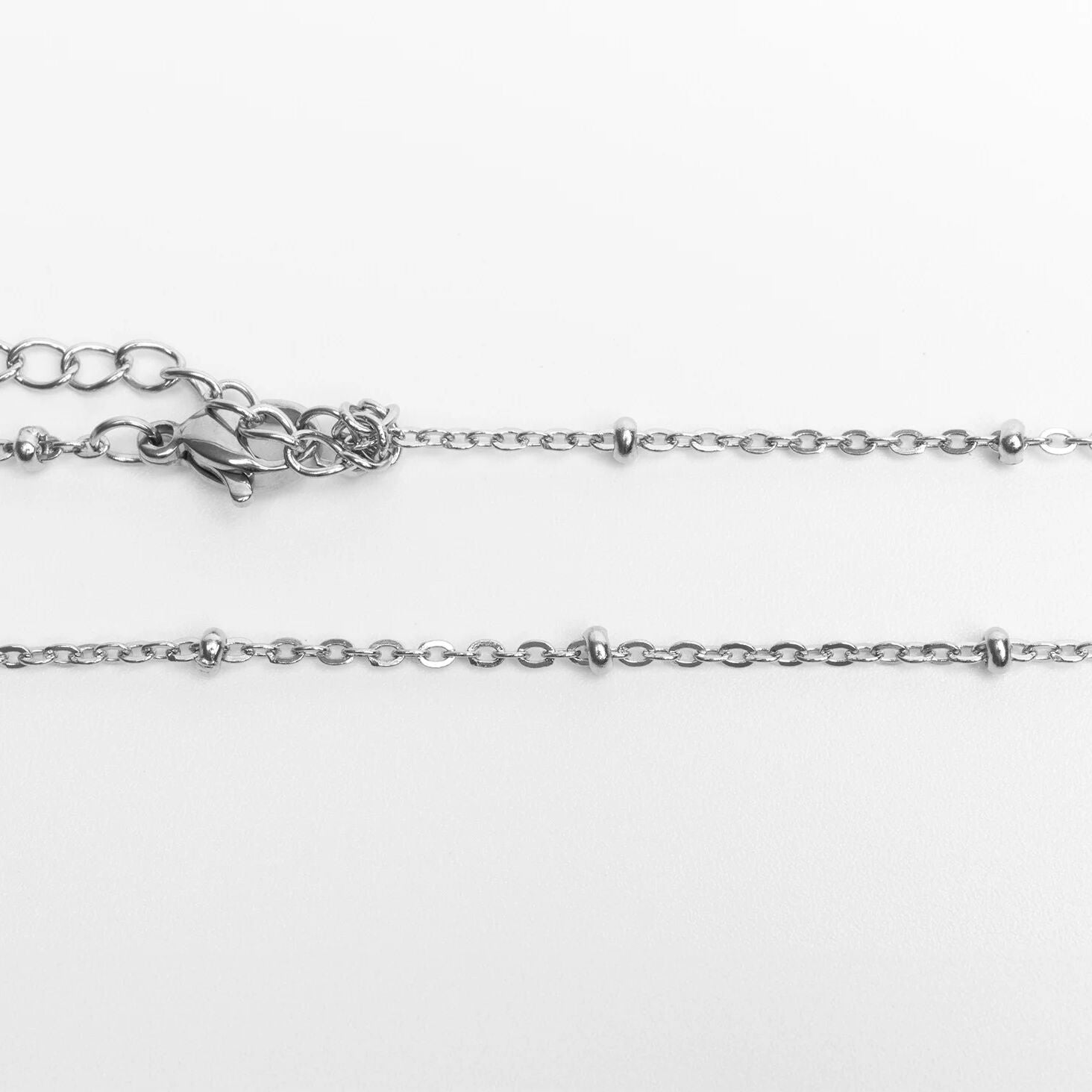 18K Gold PVD Stainless Steel Satellite Belly Chain