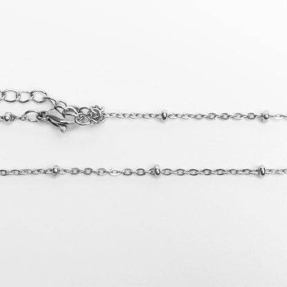18K Gold PVD Stainless Steel Satellite Belly Chain